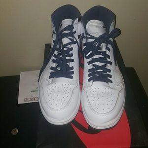 Jordan 1 Metallic  Blue